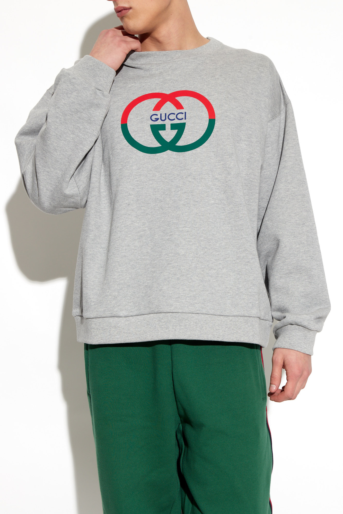 Gucci logo outlet sweatshirt